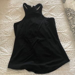 Black lululemon tank top
